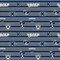 Sykel Enterprises-Xavier University Fleece Fabric-Xavier Musketeers Polo Stripe Fleece Blanket Fabric-Sold by the yard